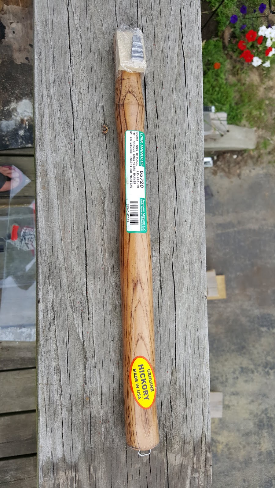 Gear Acres at Top of the Hill Replacing a Broken Handle on a Sledge