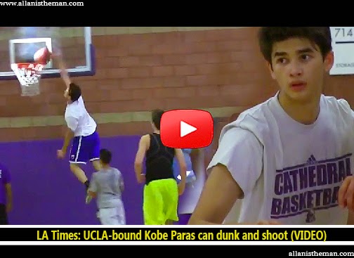 LA Times: UCLA-bound Kobe Paras can dunk and shoot (VIDEO)
