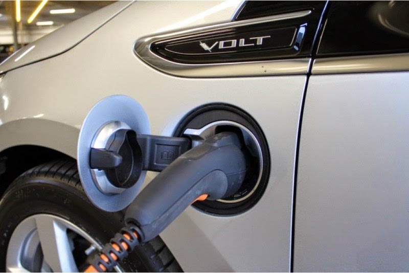 Elektrisch tanken voor de Chevrolet Volt