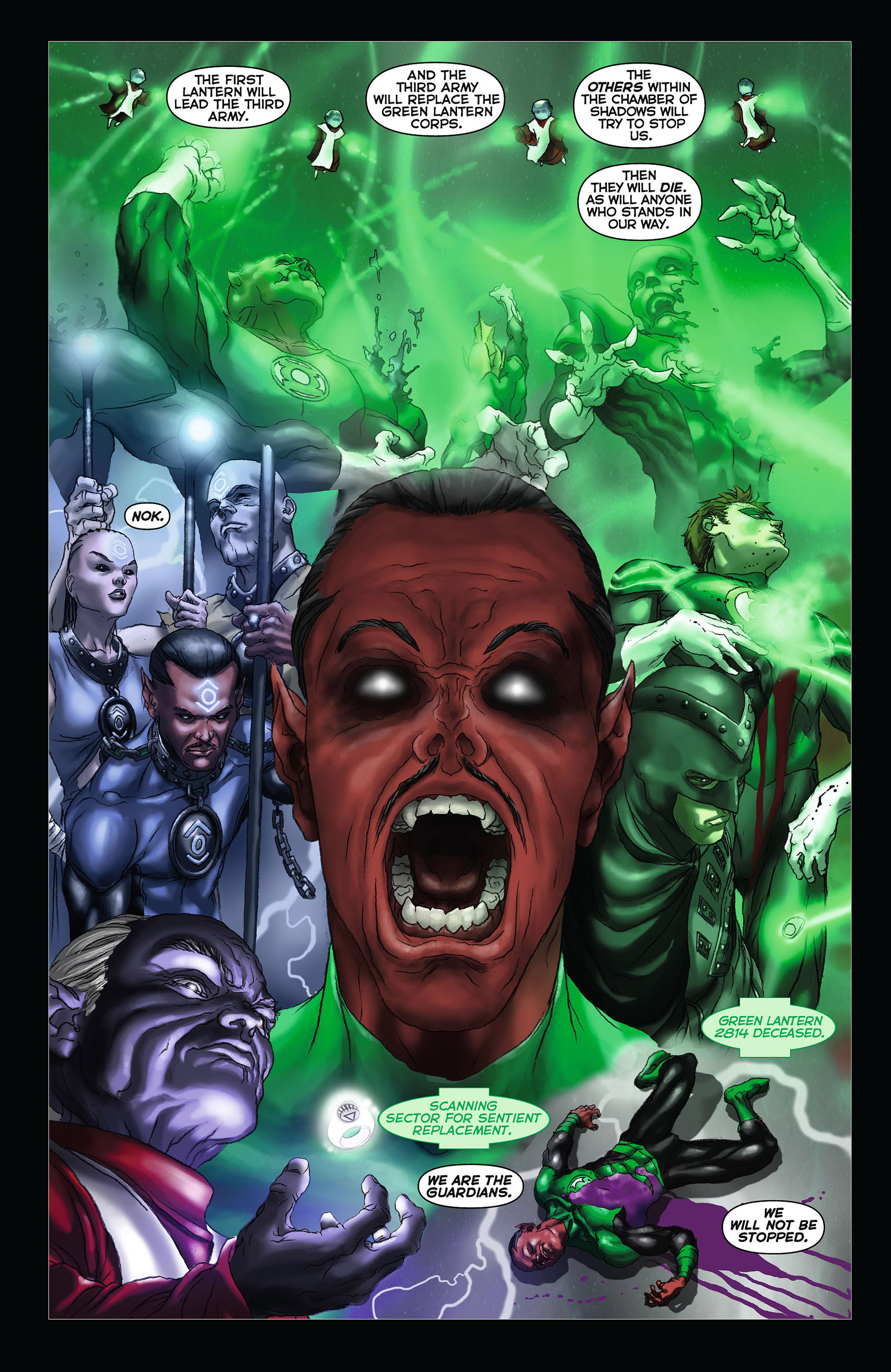 Read online Green Lantern (2011) comic -  Issue #6 - 17