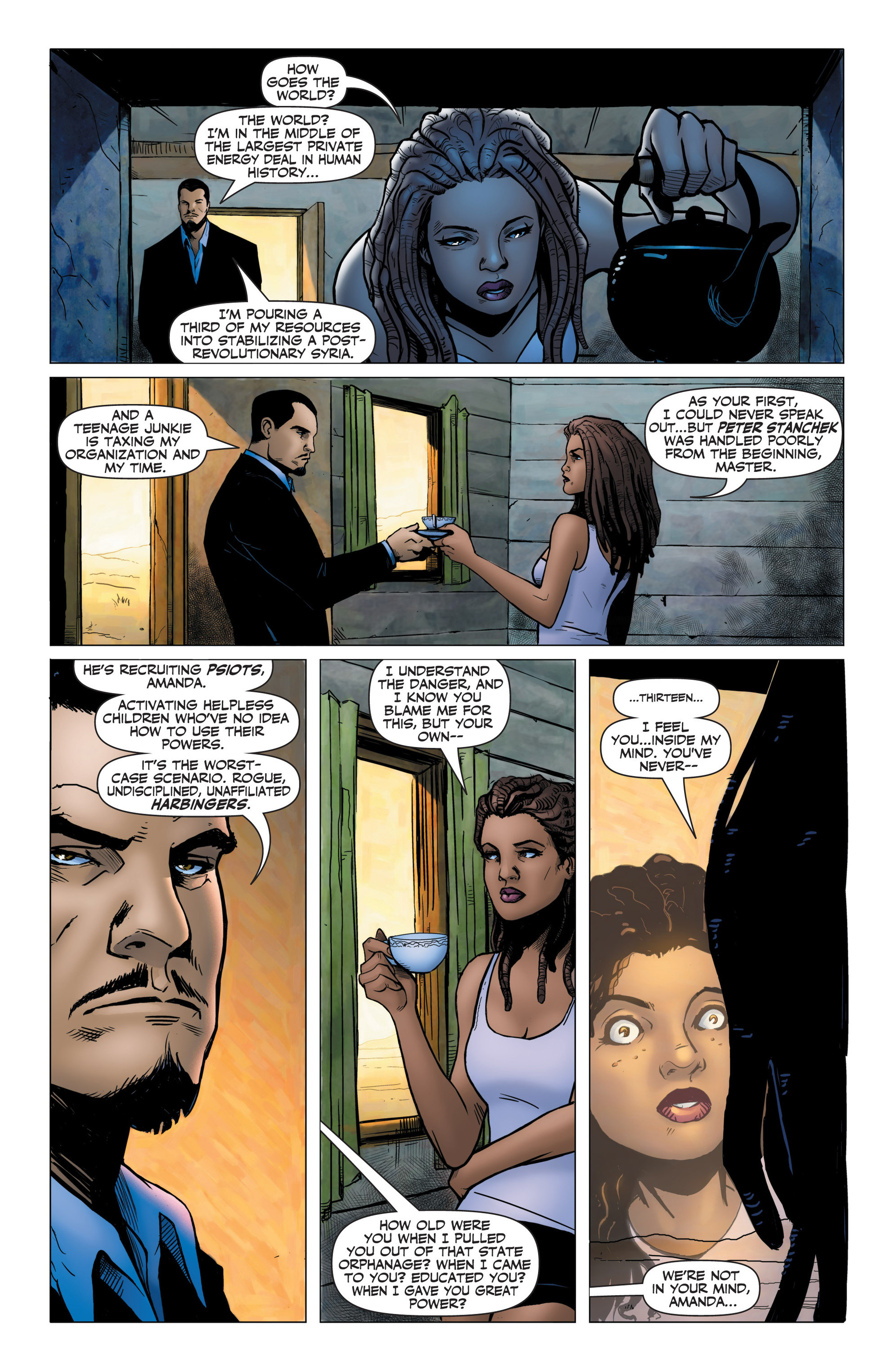 Read online Harbinger (2012) comic -  Issue #8 - 5