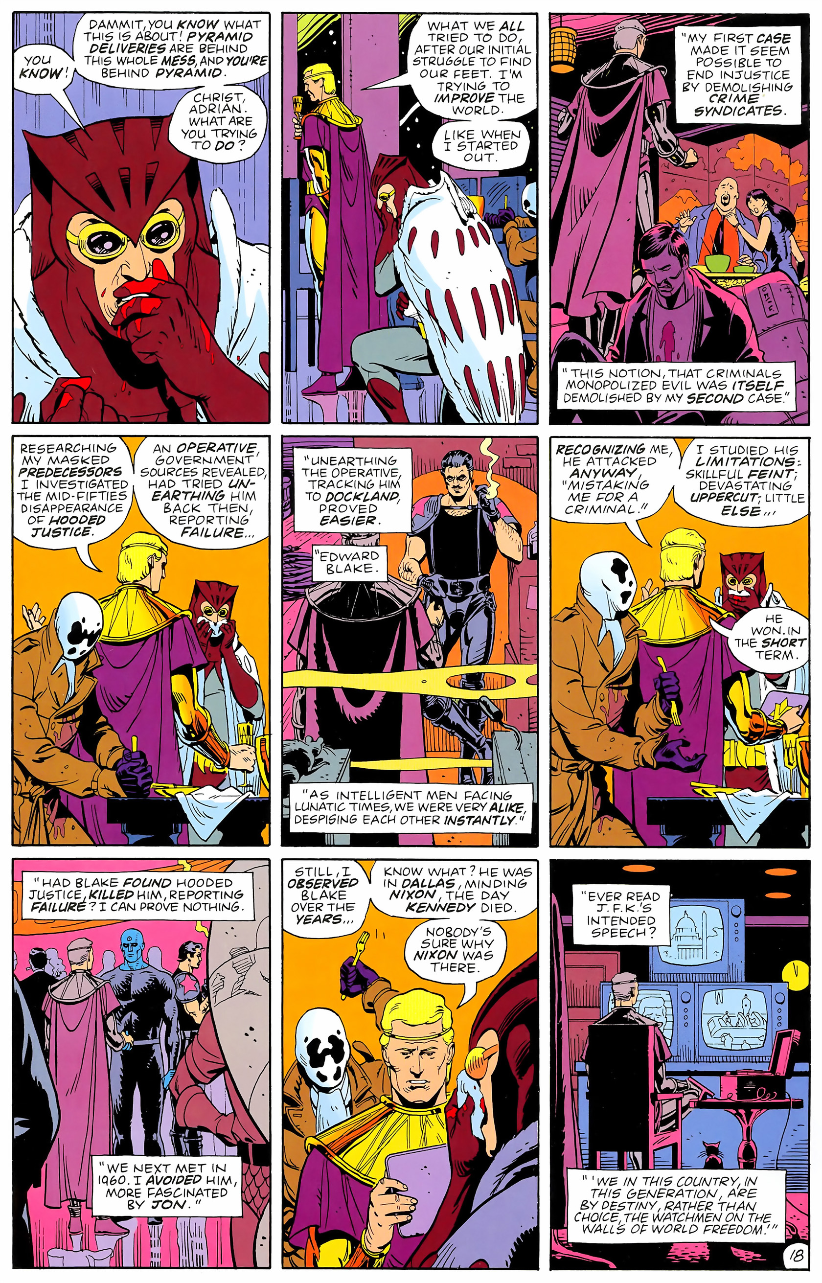 Read online Watchmen comic -  Issue #11 - 20