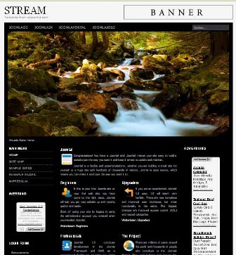 Free a4joomla-Stream Joomla 1.6, 1.7, 2.5 Template Free a4joomla-Stream Joomla 1.6, 1.7, 2.5 Template
