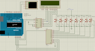 Arduino, Membaca Sensor Garis Multiplexer 4051