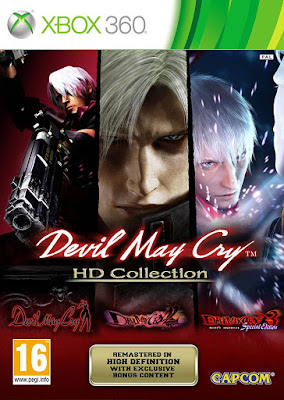 Devil May Cry HD Collection Game Cover Xbox 360