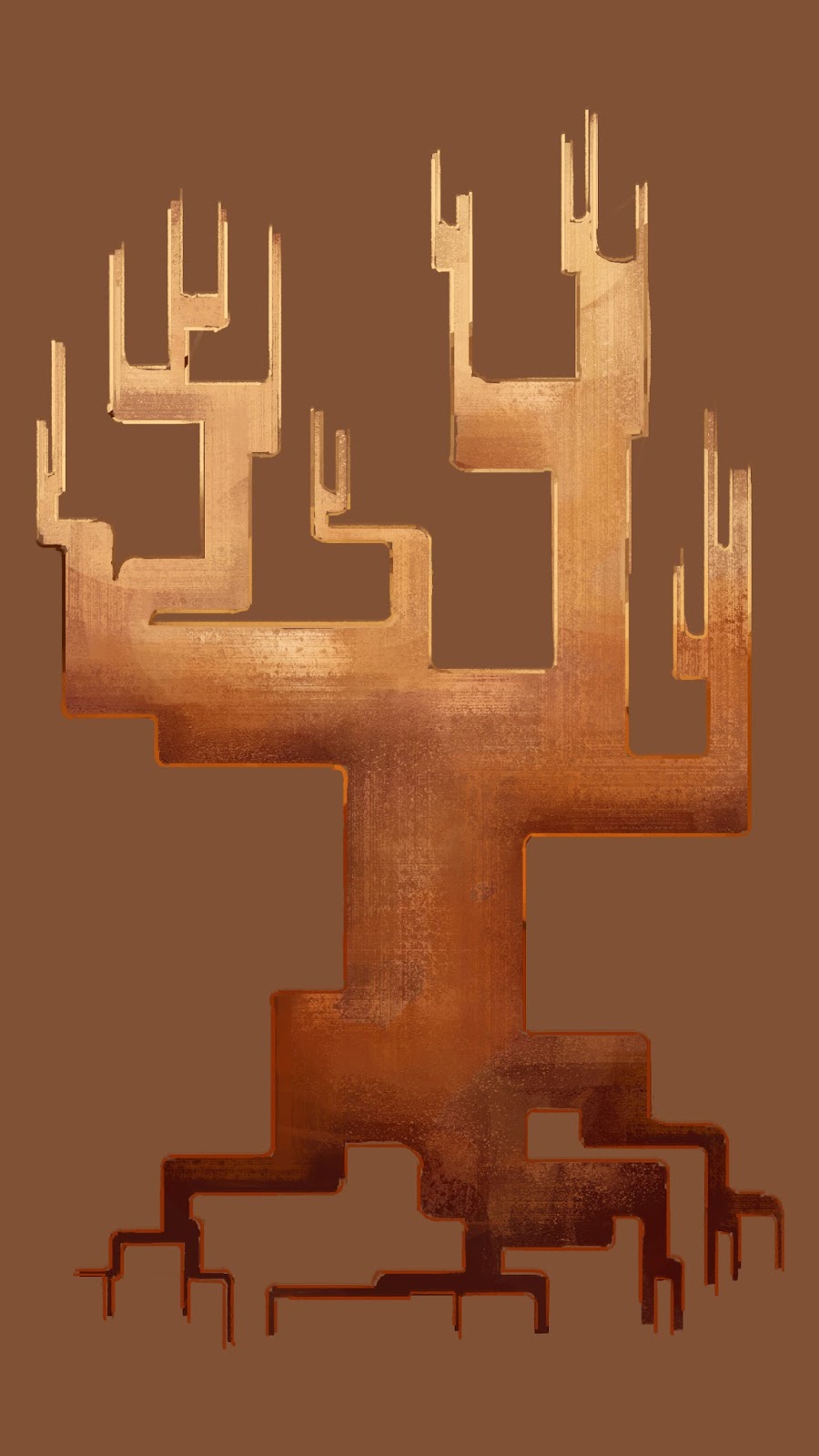 Radiant Cube Studio : Backdrop- Tree Matte Paintings