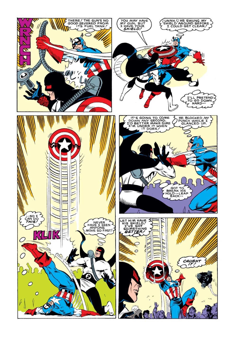 Read online Captain America (1968) comic -  Issue #312 - 21