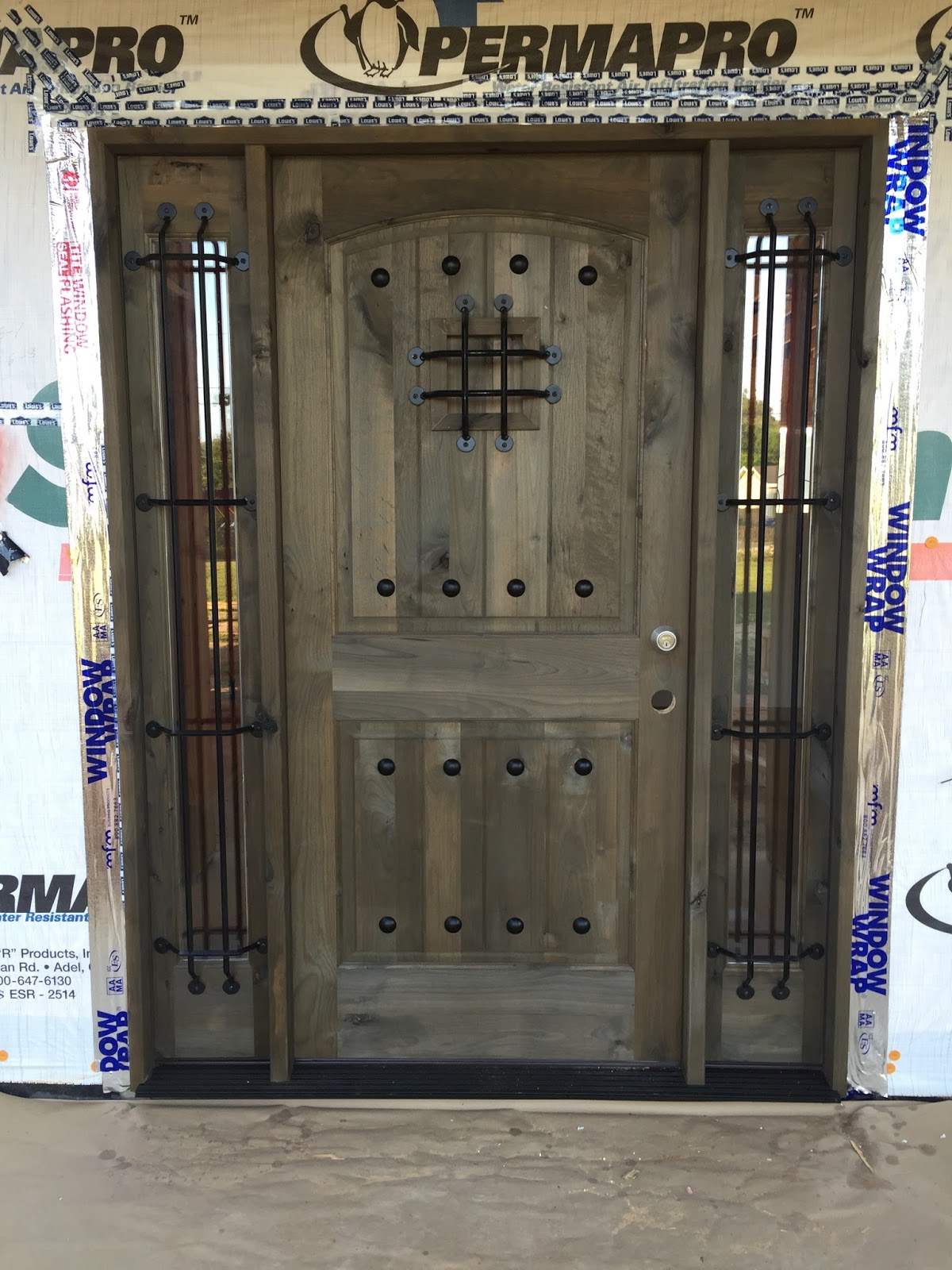 from Gardners 2 Bergers Rustic Barnwood Front Door