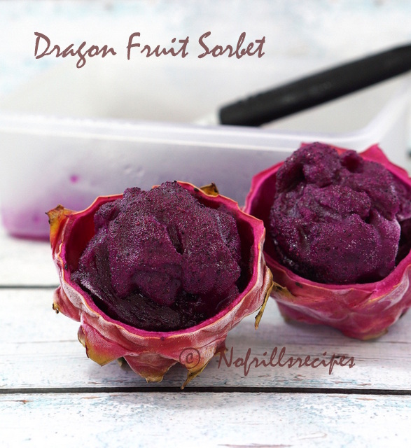 Dragon Fruit Sorbet 火龙果冰糕
