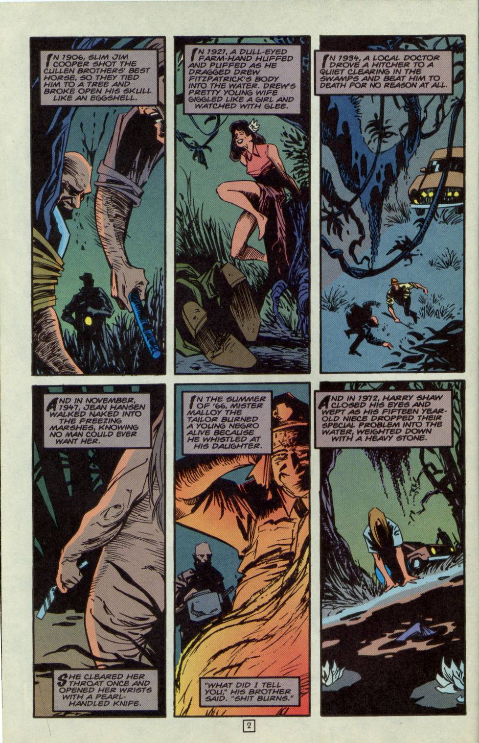 Swamp Thing (1982) Issue #155 #163 - English 3