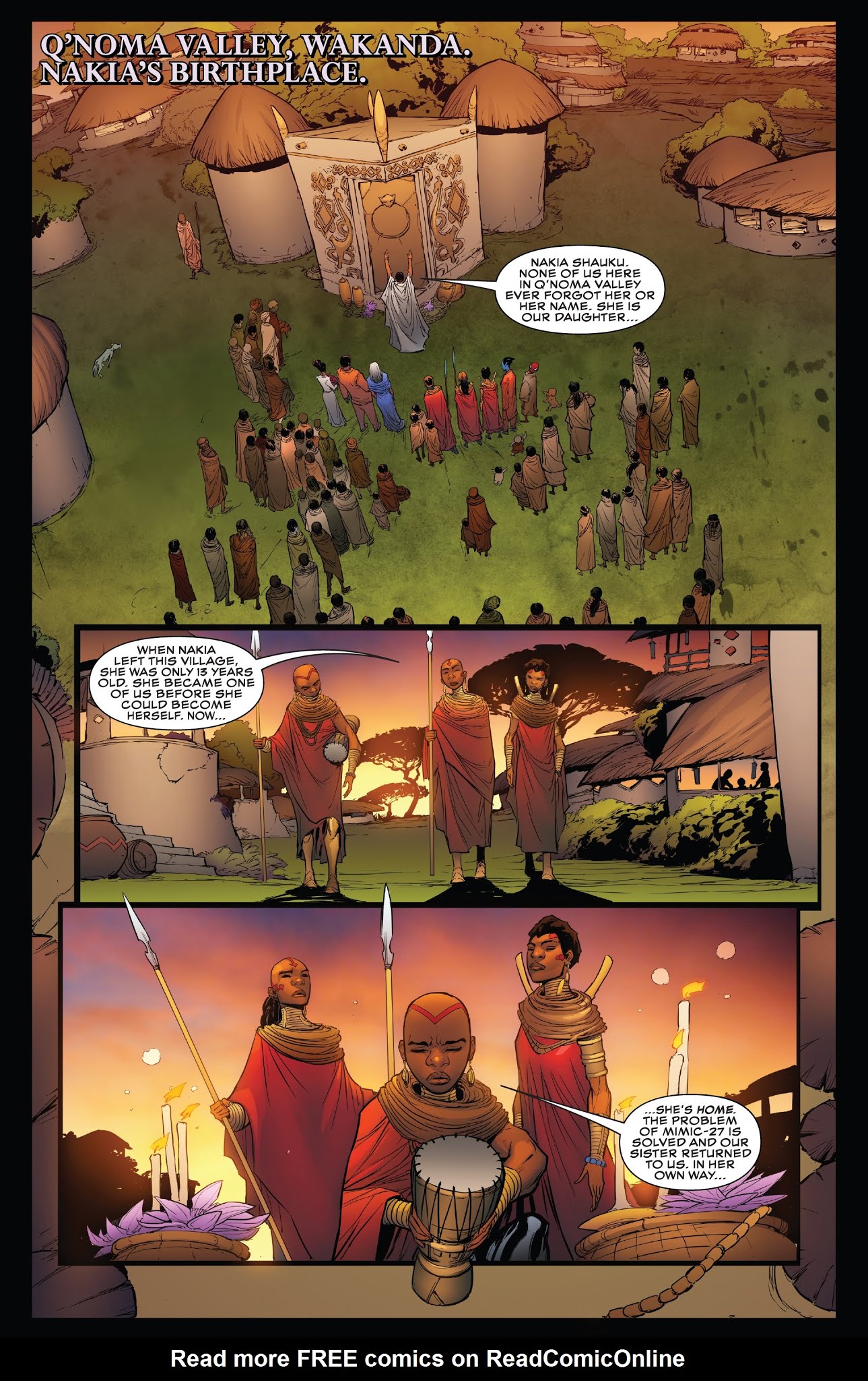 Read online Wakanda Forever Avengers comic -  Issue # Full - 32