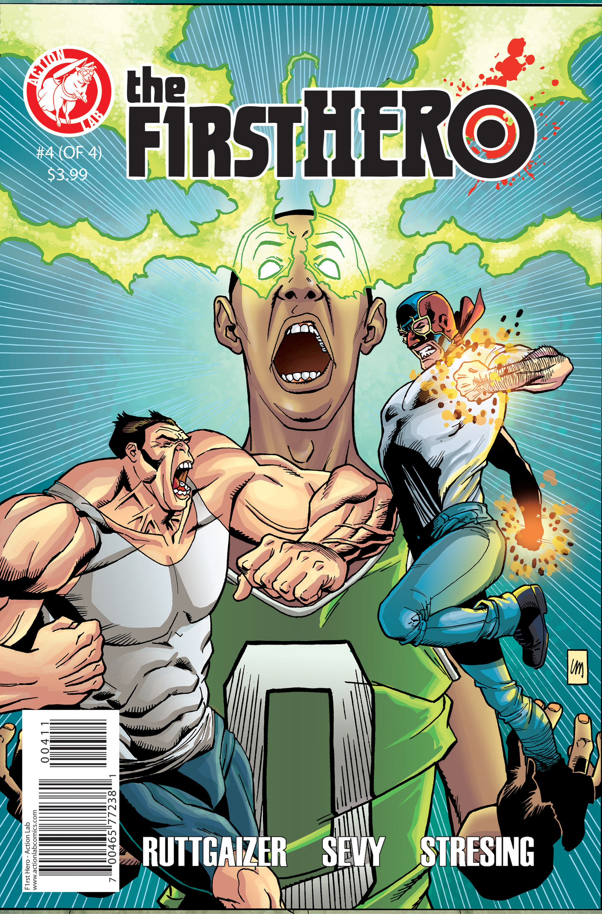 Read online The F1rst Hero comic -  Issue #4 - 1