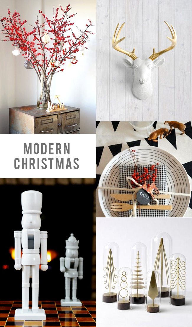 Our Favorite Modern Christmas Decor // Bubby and Bean