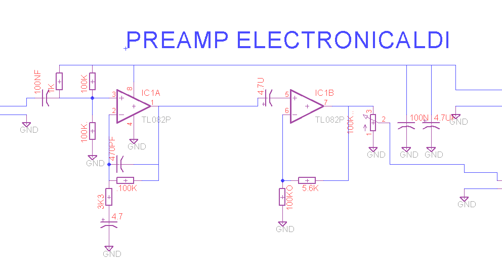 ELECTRONICALDI: Membuat preamp mic cocok untuk gitar