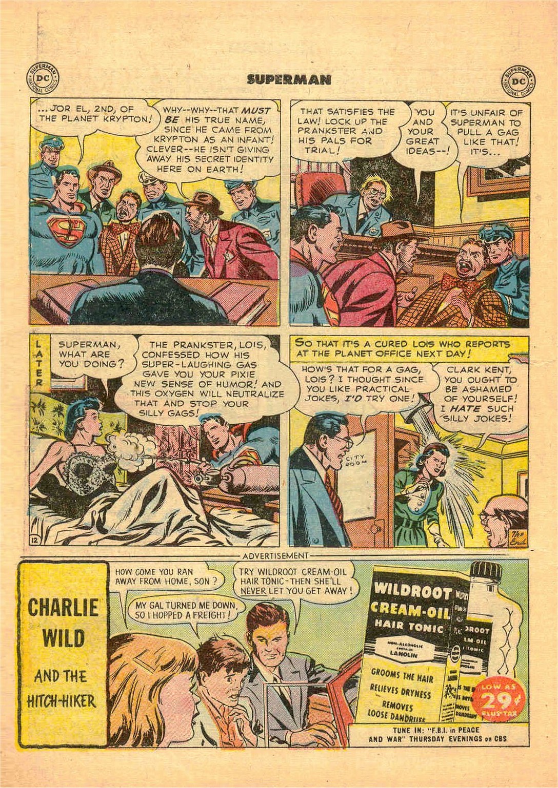 Read online Superman (1939) comic -  Issue #75 - 13