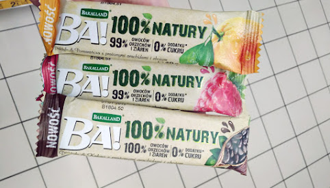 Baton owocowy - 100% natury, BA!