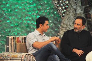 Amir Khan and Priyanka Chopra at NDTV Greenathon 2012 
