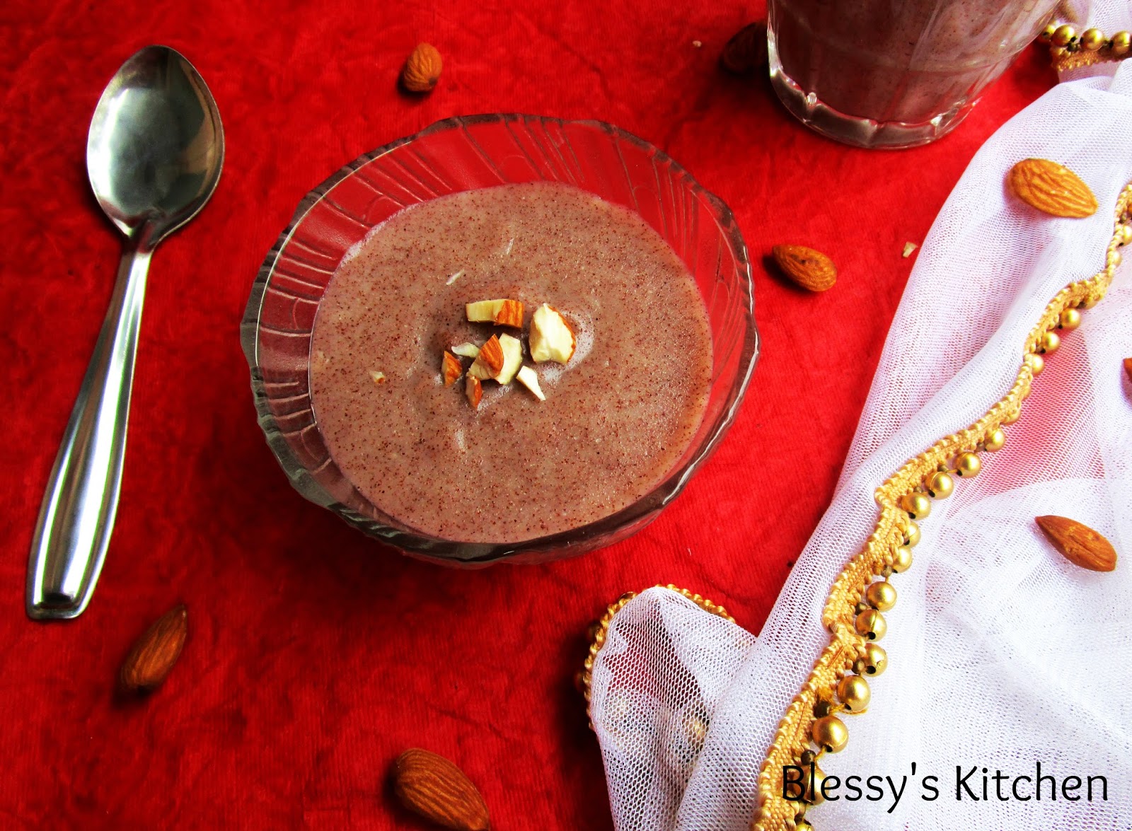 Blessy's Kitchen Ragi Malt/ Ragi Porridge/ Ragi Java/ Ragi Ambali