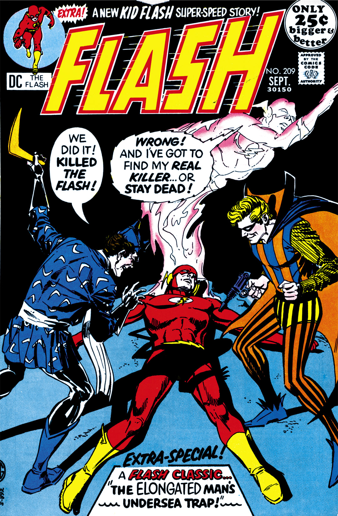 Read online The Flash (1959) comic -  Issue #209 - 1