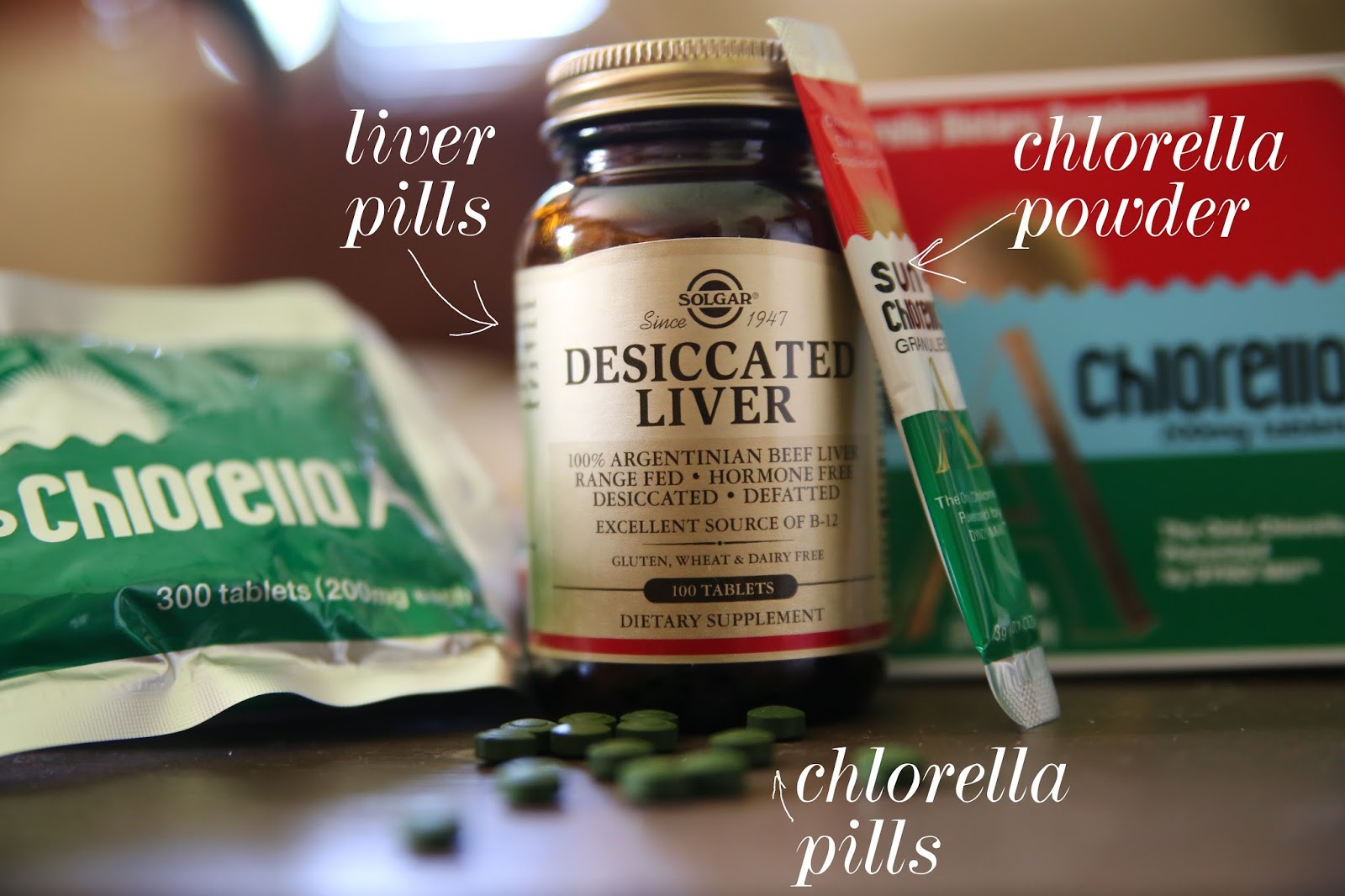 Beef Liver & Green Algae.... Would you like some? —