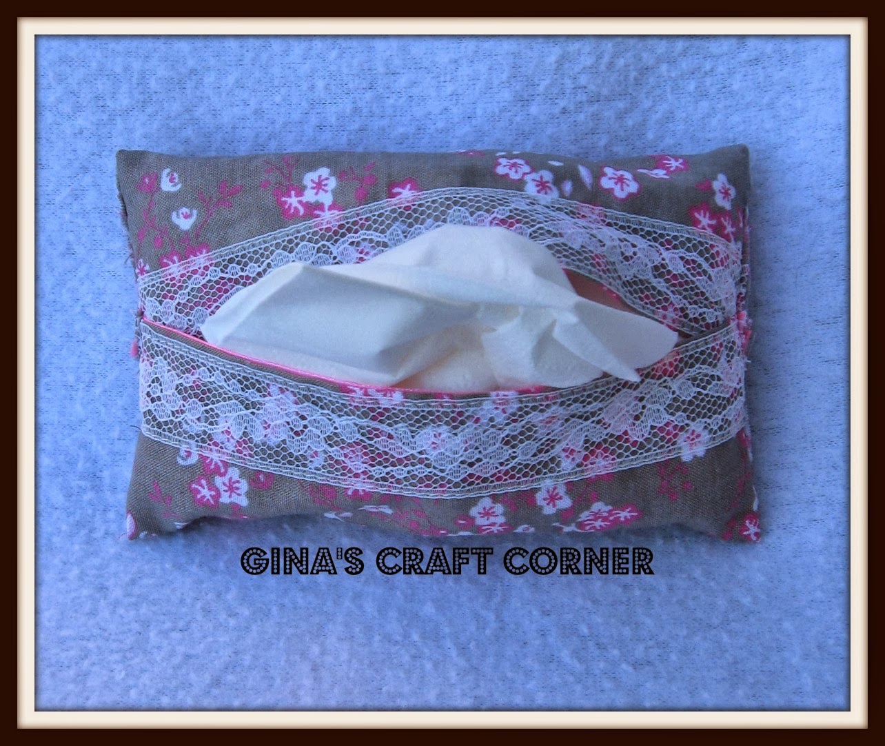 How to Sew a Pocket Tissue Holder — Gina's Craft Corner