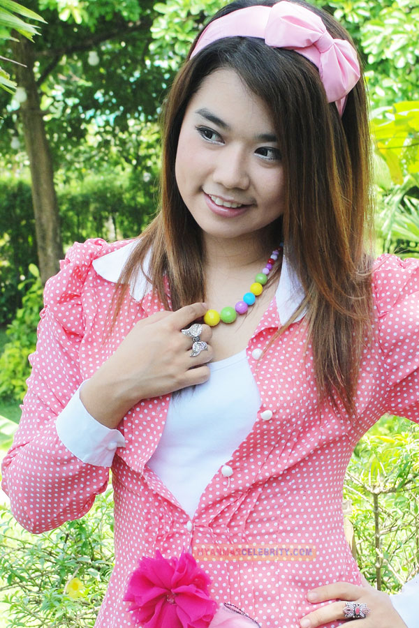 Myanmar New Face Model and Singer: Mi Sandi Photographer: Ko Tun Photos of ...