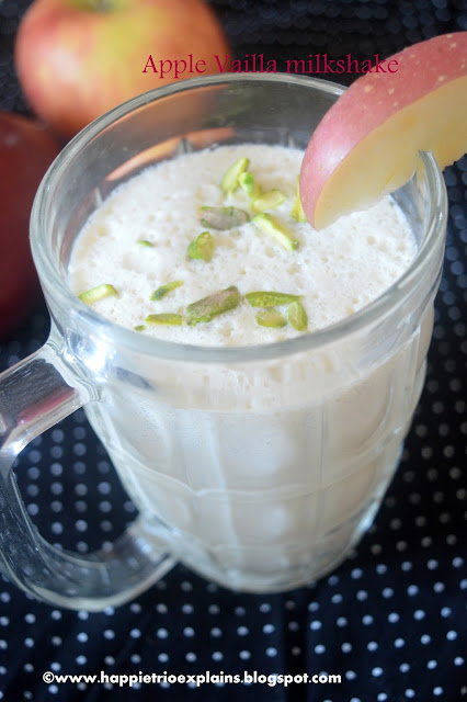 Apple Vanilla Milkshake