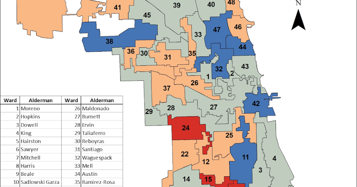 Chicago Data Guy Updated Chicago Ward Population Estimates