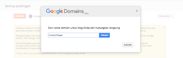 buat blog gratis di blogger