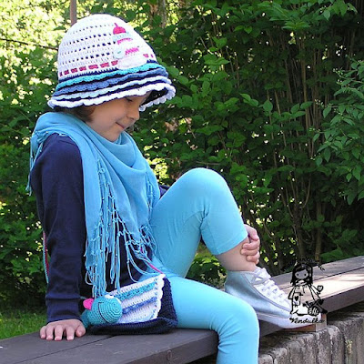 Crochet summer set designed by VendulkaM