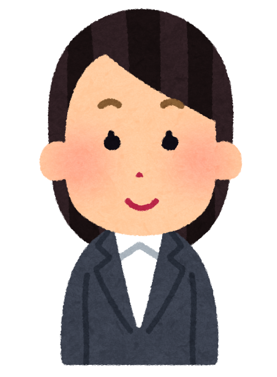 いろいろな表情のスーツを着た人のイラスト（女性） かわいいフリー素材集 いらすとや