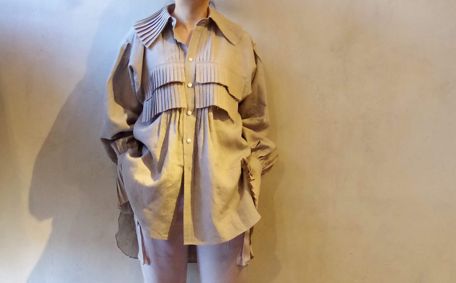 お買い得低価 jun mikami ジュンミカミ 19ss リネンシャツの通販 by