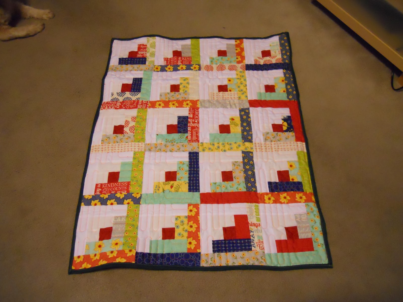 Quilter Jan Last three quilts for Project Linus for 2015