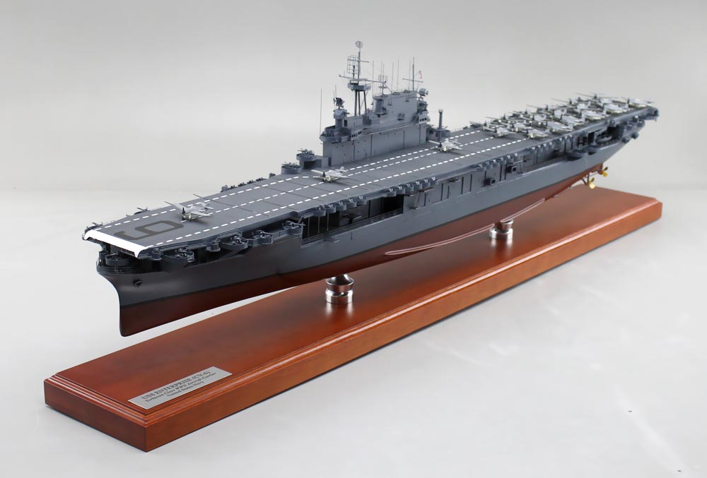 SD Model Makers Aircraft Carrier Model 48 USS Enterprise CV 6
