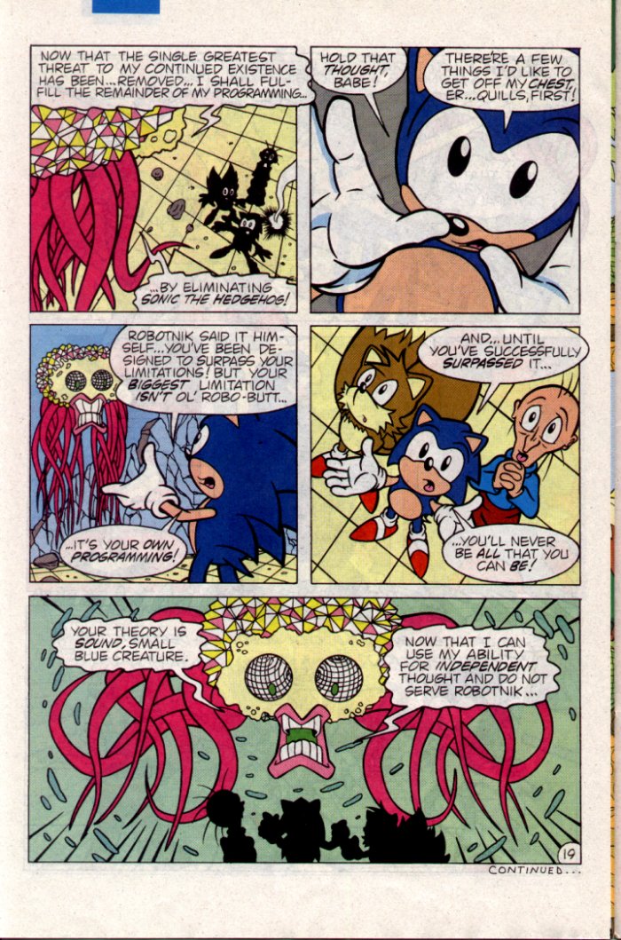 Read online Sonic The Hedgehog comic -  Issue #21 - 21