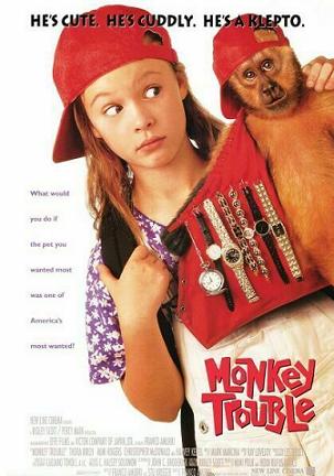 Monkey Trouble 1994 Dual Audio HDRip 480p 300mb