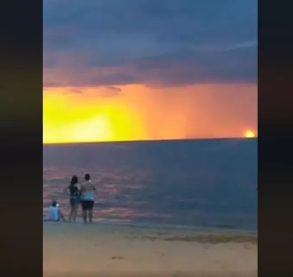 VIDEO: Captan 2 soles en brasil. VIDEO: Captan 2 soles en brasil.