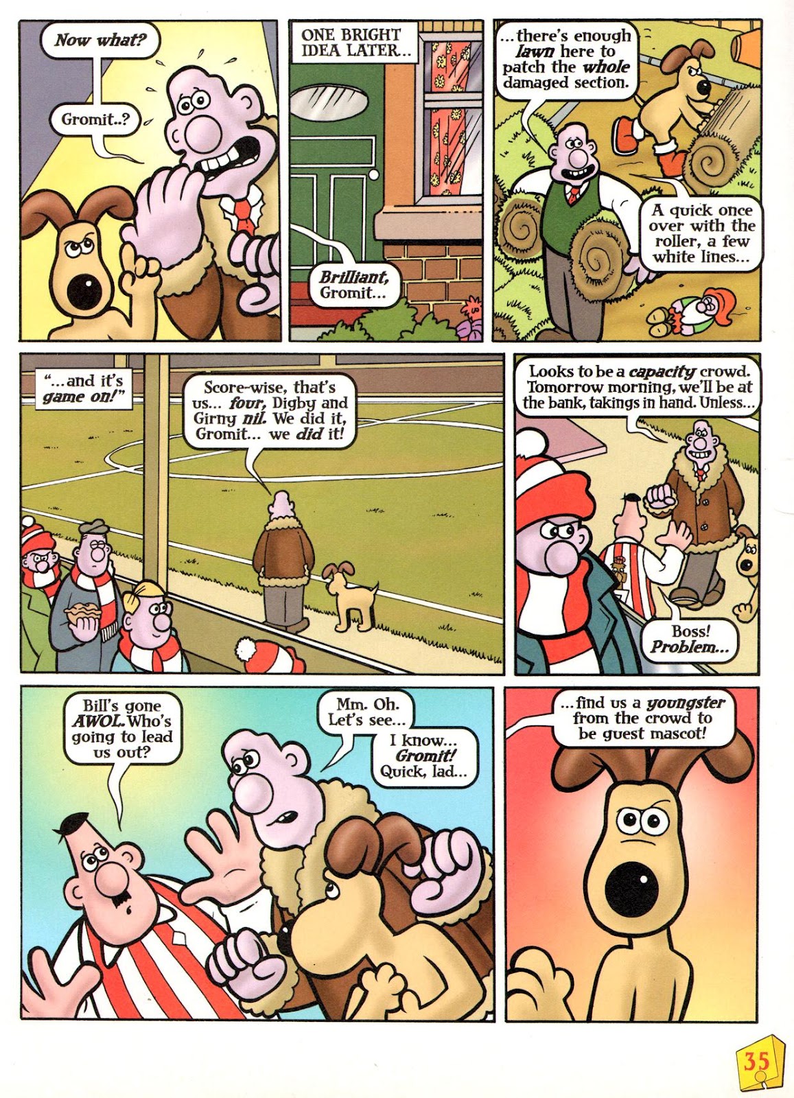 Wallace & Gromit Comic issue 11 - Page 33