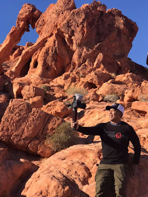 Valley of Fire State Park, Arnel Banawa, Lagalag Mafia, Filipino Beachbody Coach, Filipino Digital Nomad, Beachbody Coach Success, Las Vegas Hiking, Hike Las Vegas