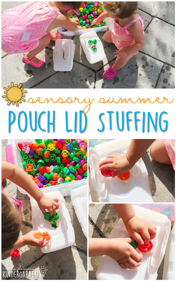 10 Ways to Play with Pouch Lids {Sensory Summer} Mrs. Plemons' Kindergarten