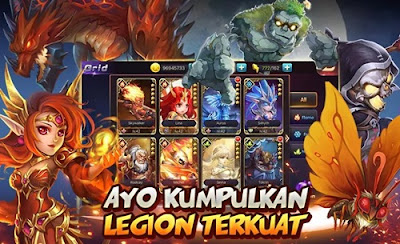 Best hack and slash android game and fun to play for android Legion Hunters Hack and Slash Game