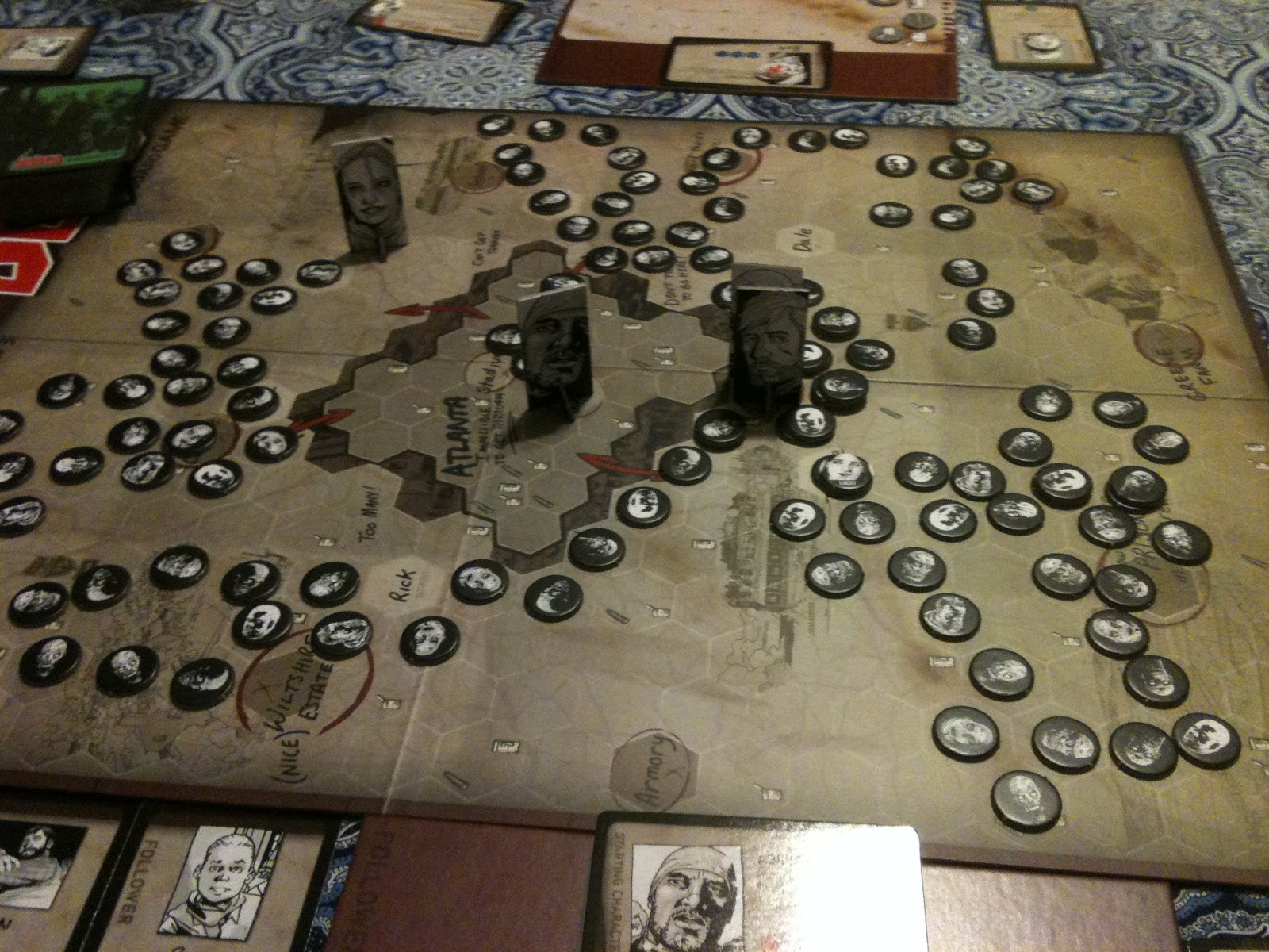 The Cellar's the Safest Place Review The Walking Dead Board Game by ZMan