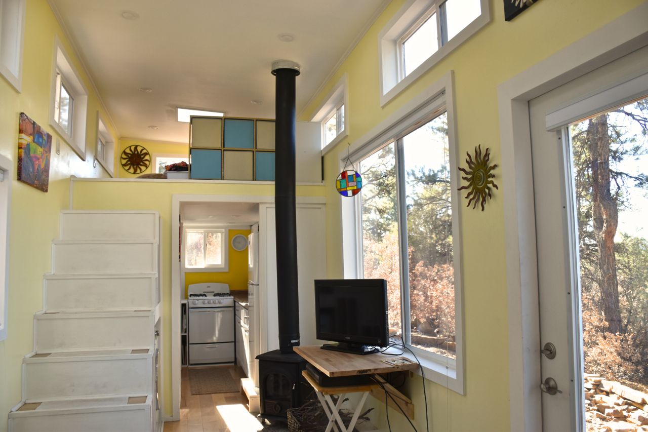 Upper Valley Tiny Home in Durango (310 Sq Ft) [ TINY HOUSE TOWN ]