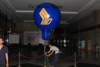 Balon Udara Promosi Singapore Air lines