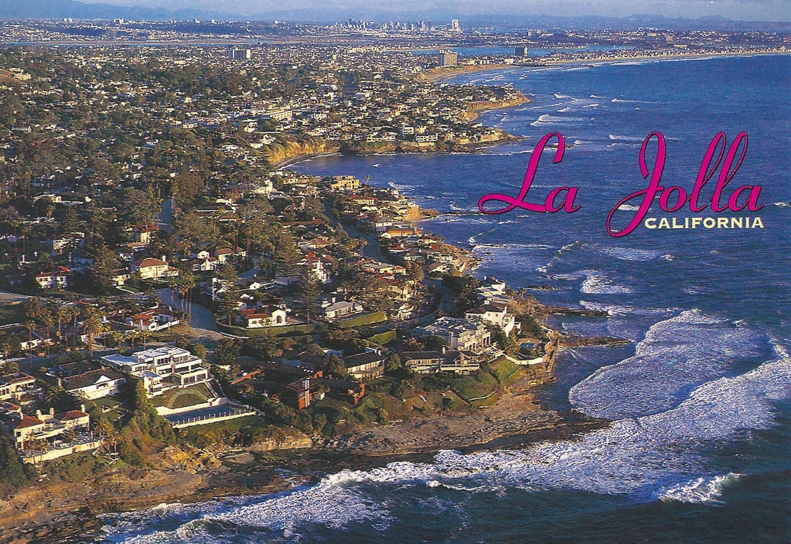 My Favorite Postcards Two Postcards of La Jolla, California
