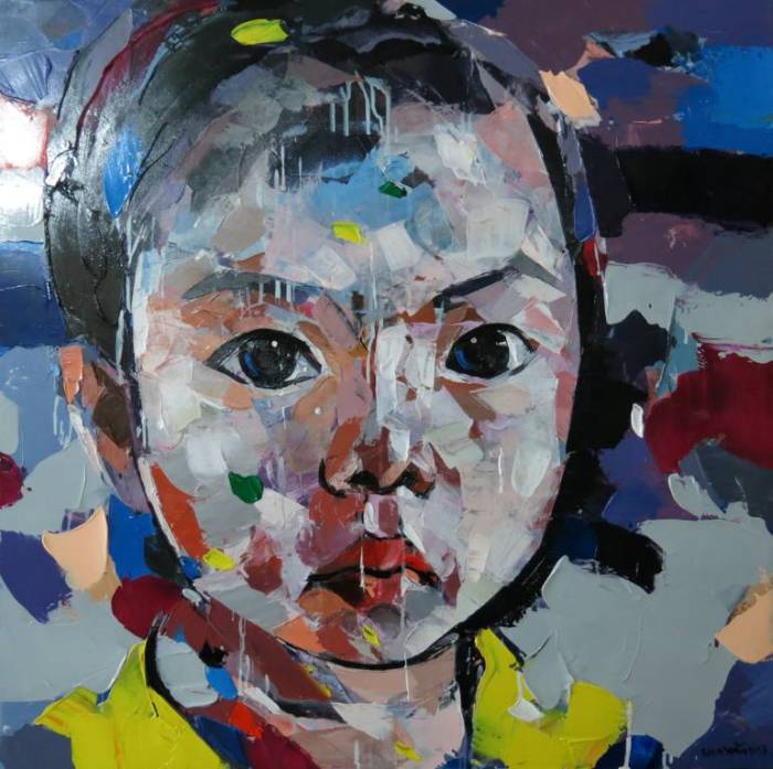Вьетнамский художник. Van Chu
