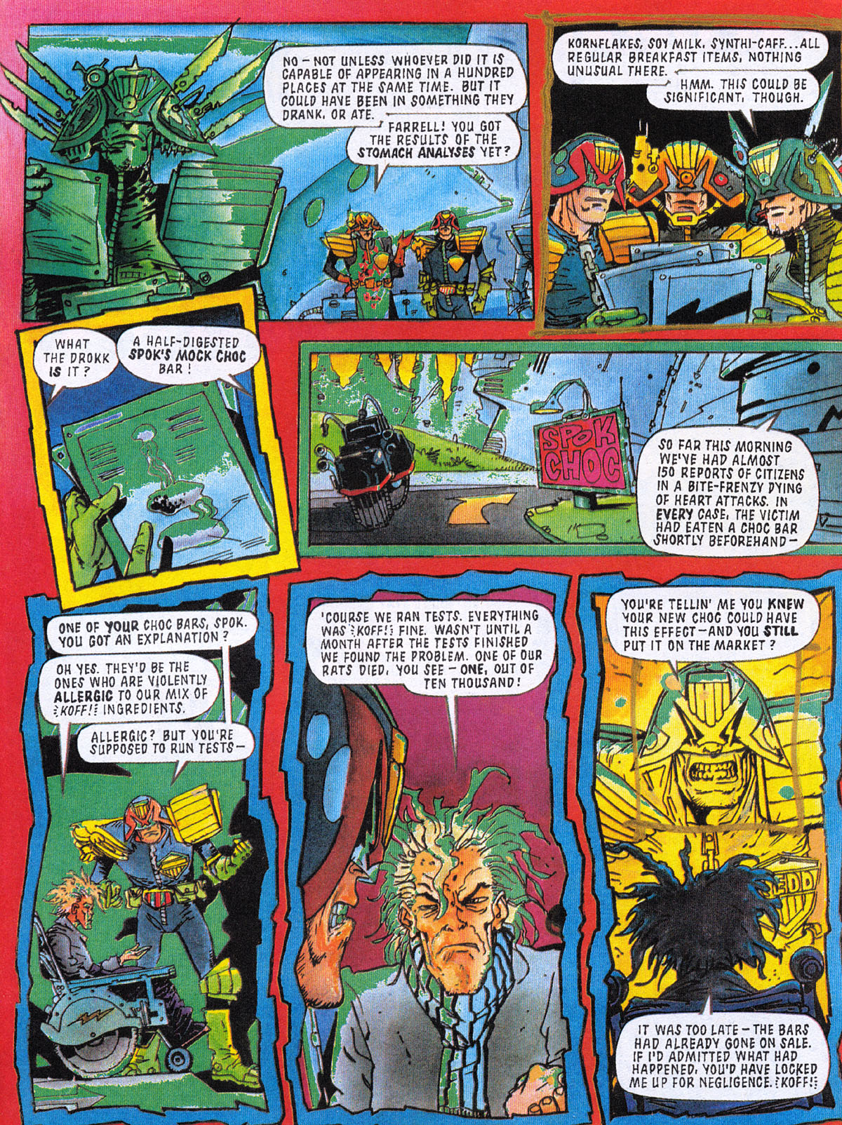 Read online Judge Dredd: The Complete Case Files comic -  Issue # TPB 12 (Part 2) - 225