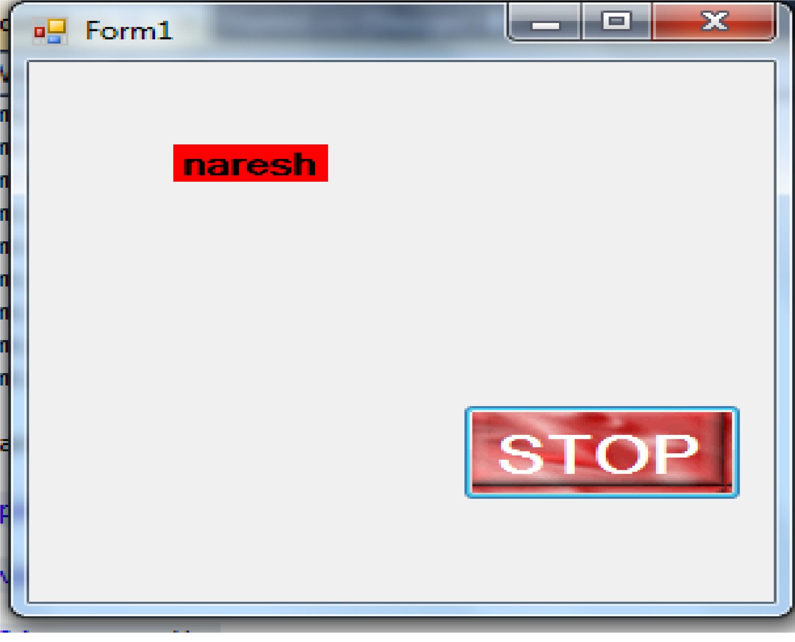 Tutorial Show text with marquee using timer control in windows
