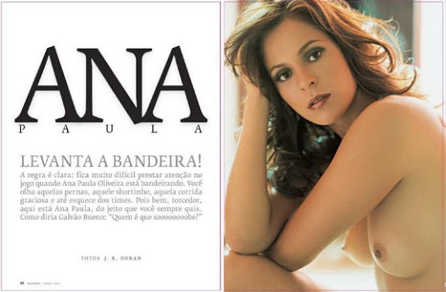 Fotos de Ana Paula Oliveira nua pelada na Playboy