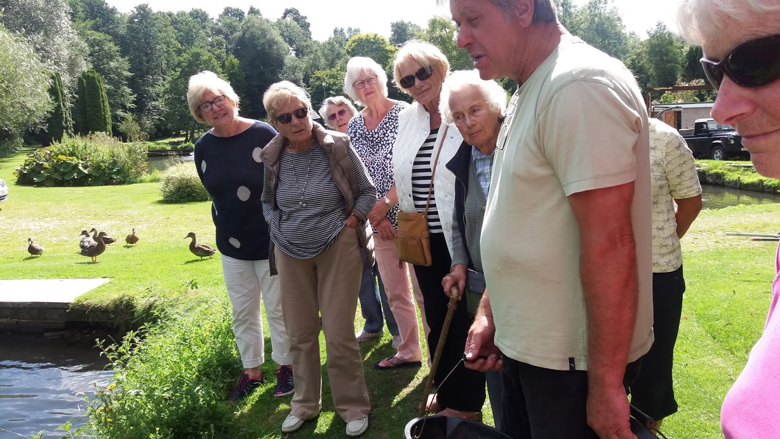 Hollingbourne WI Trout Farm Visit (Harrietsham)